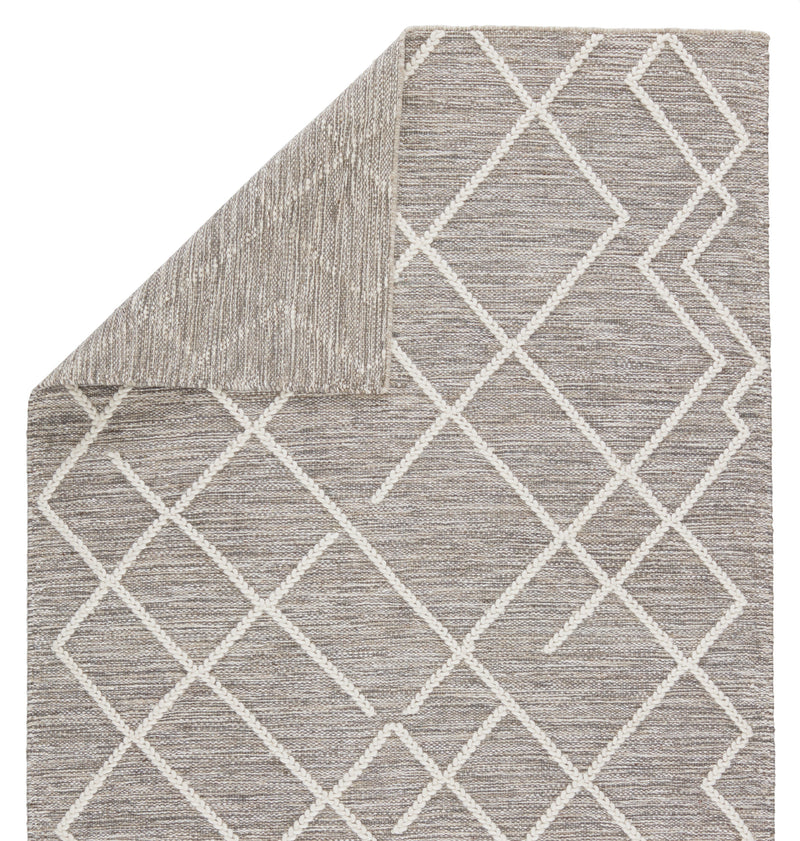 Moab Natural Geometric Grey & Ivory Rug by Jaipur Living