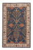 Chambery Handmade Floral Blue & Multicolor Area Rug