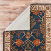 Chambery Handmade Floral Blue & Multicolor Area Rug