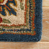 Chambery Handmade Floral Blue & Multicolor Area Rug