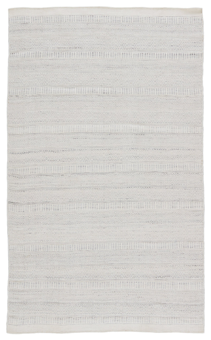 Penrose Parson Indoor/Outdoor Light Gray & Ivory Rug 1