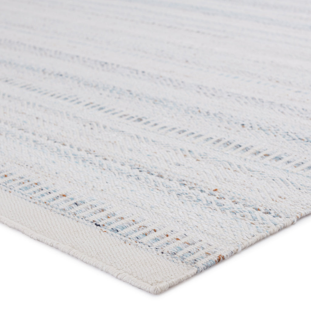 Penrose Parson Indoor/Outdoor Light Blue & Ivory Rug 2