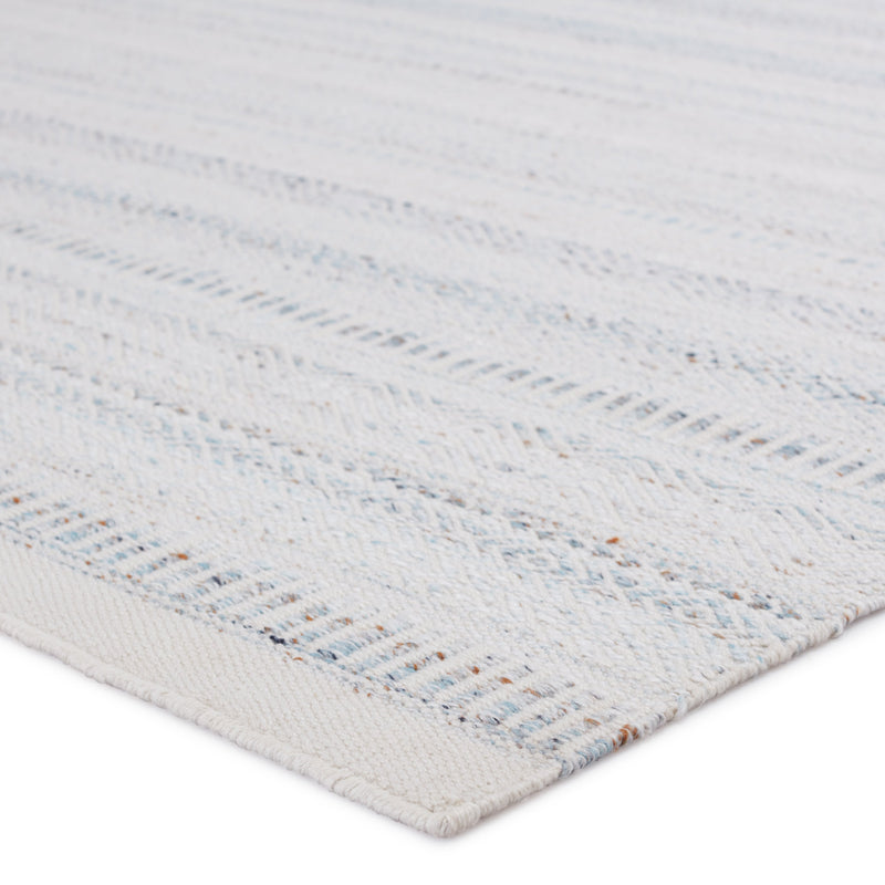 Penrose Parson Indoor/Outdoor Light Blue & Ivory Rug 2