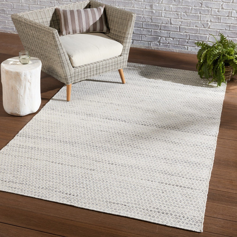 Penrose Indoor/ Outdoor Eliza Cream & Gray Rug 5