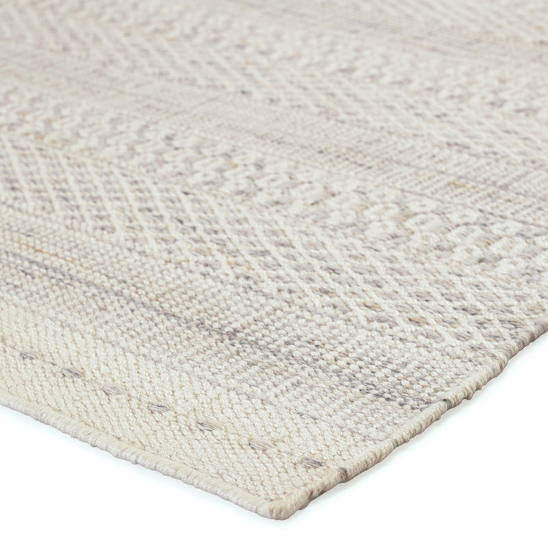 Penrose Indoor/ Outdoor Lenna Cream & Light Gray Rug 2