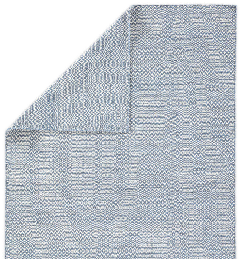 Eulalia Geometric Rug in Dark Blue & Light Gray design by Jaipur Living