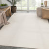 Eulalia Geometric Rug in Fog & Light Gray design by Jaipur Living