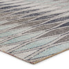 Norwich Indoor/ Outdoor Geometric Gray & Blue Area Rug