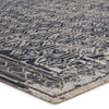 Stowe Indoor/ Outdoor Geometric Gray & Blue Area Rug