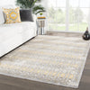 Giralda Indoor/ Outdoor Trellis Light Gray & Yellow Area Rug