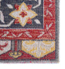 Miner Indoor/ Outdoor Medallion Red & Yellow Area Rug