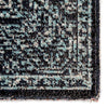 Fayer Indoor/ Outdoor Medallion Blue & Black Area Rug