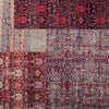 Bodega Indoor/Outdoor Trellis Red & Grey Rug