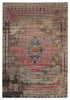 Cicero Indoor/Outdoor Medallion Pink & Taupe Rug