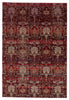 Genesee Indoor/Outdoor Trellis Red & Beige Rug