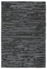 Fjord Handmade Abstract Blue & Gray Rug