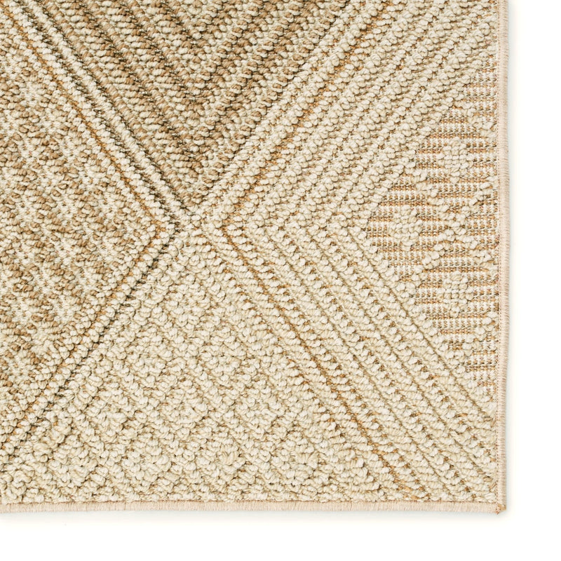 Paradizo Indoor/ Outdoor Reyes Beige & Light Brown Rug 4