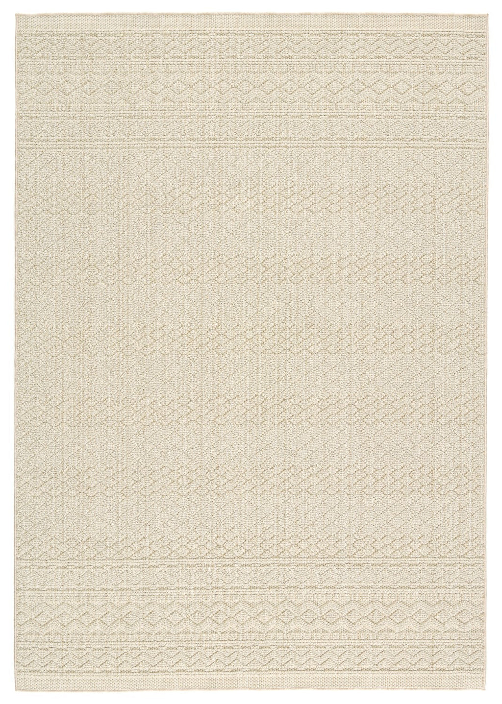 Paradizo Indoor/ Outdoor Carina Beige Rug 1