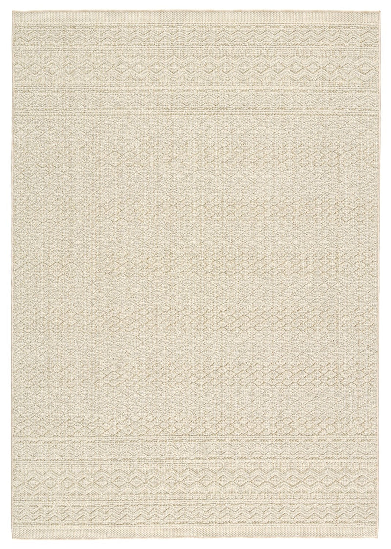 Paradizo Indoor/ Outdoor Carina Beige Rug 1