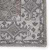 Wintour Handmade Medallion Gray Area Rug