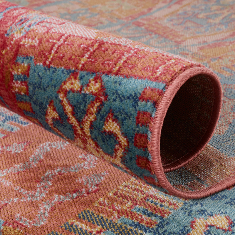 Prisma Miron Pink & Blue Rug 5