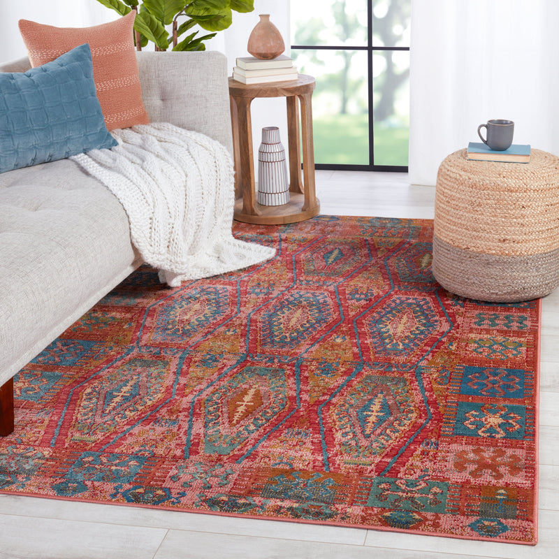 Prisma Miron Pink & Blue Rug 6