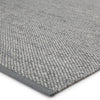 Lamanda Indoor/Outdoor Solid Gray & Ivory Rug