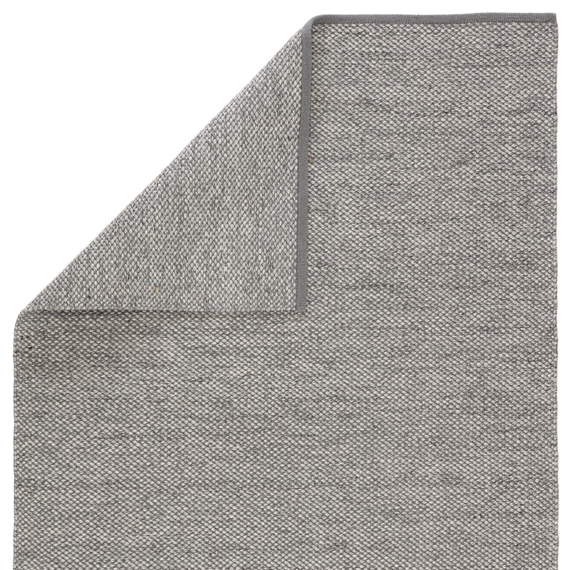 Lamanda Indoor/Outdoor Solid Gray & Ivory Rug