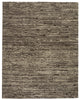 Nairobi Handmade Stripes Dark Brown & Light Gray Rug