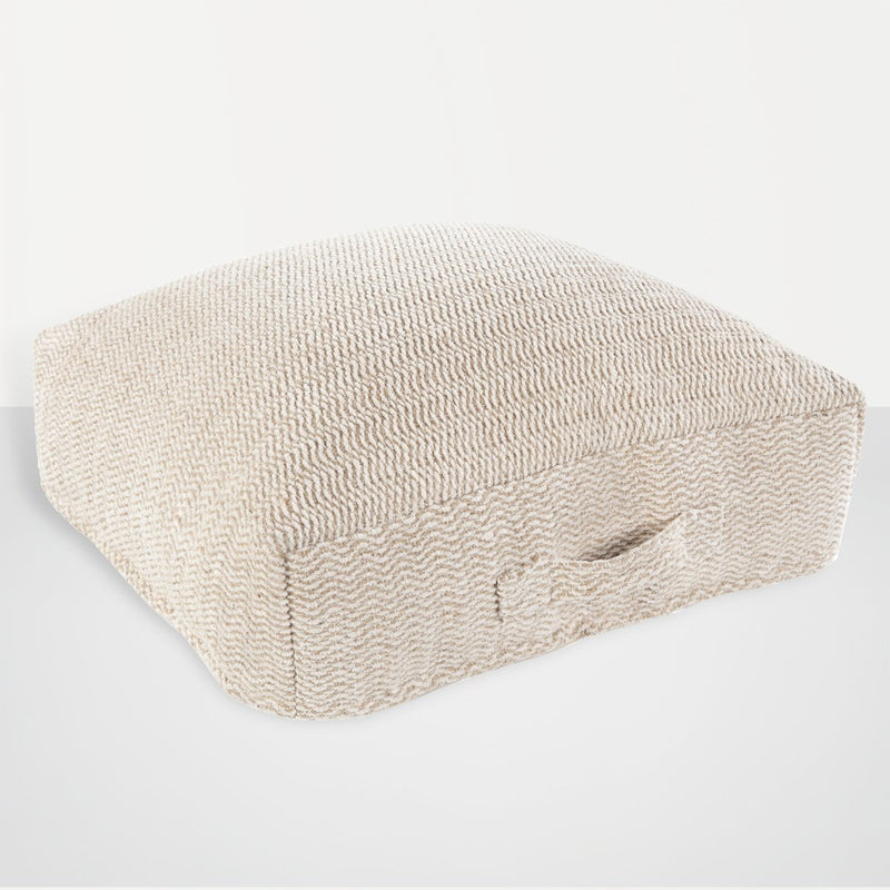 Palmetto Chenille-Cotton Floor Pillow