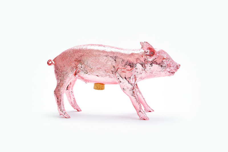 Reality Bank in the Form of a Pig in Rose Gold