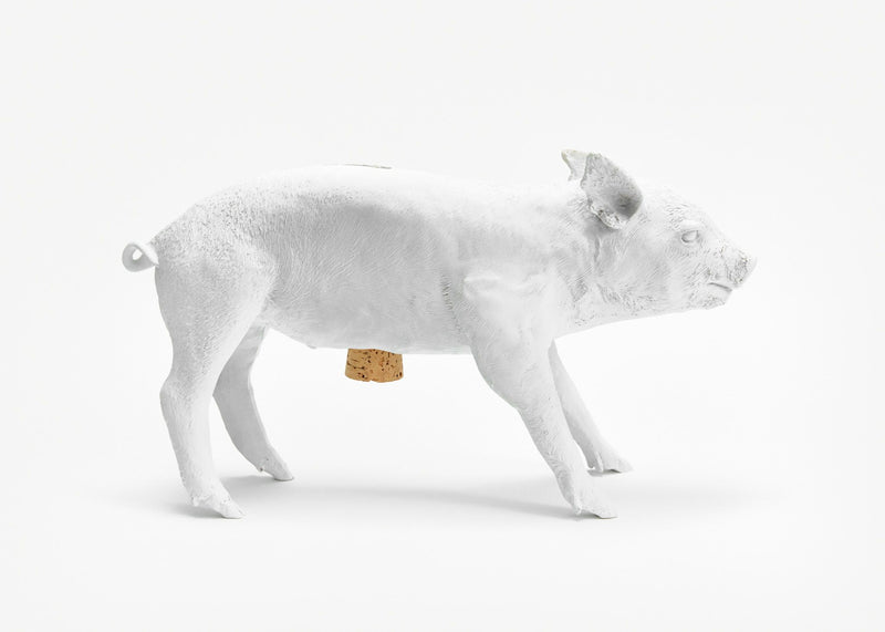 Reality Bank in the Form of a Pig in Various Colors