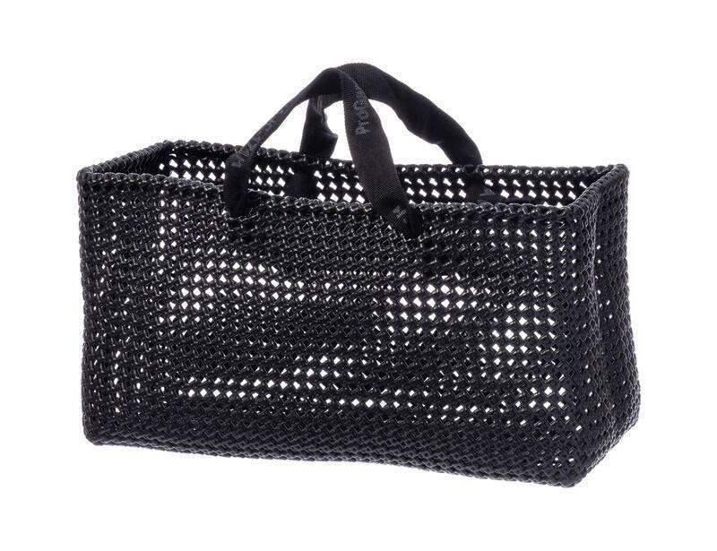 Plastic Straw Bag - Black