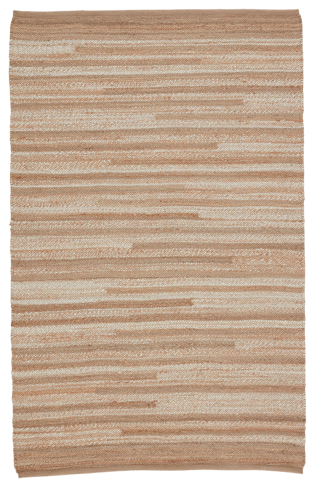 Avena Natural Striped Beige & Cream Rug by Jaipur Living