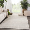 Limon Indoor/ Outdoor Solid Ivory & Gray Area Rug