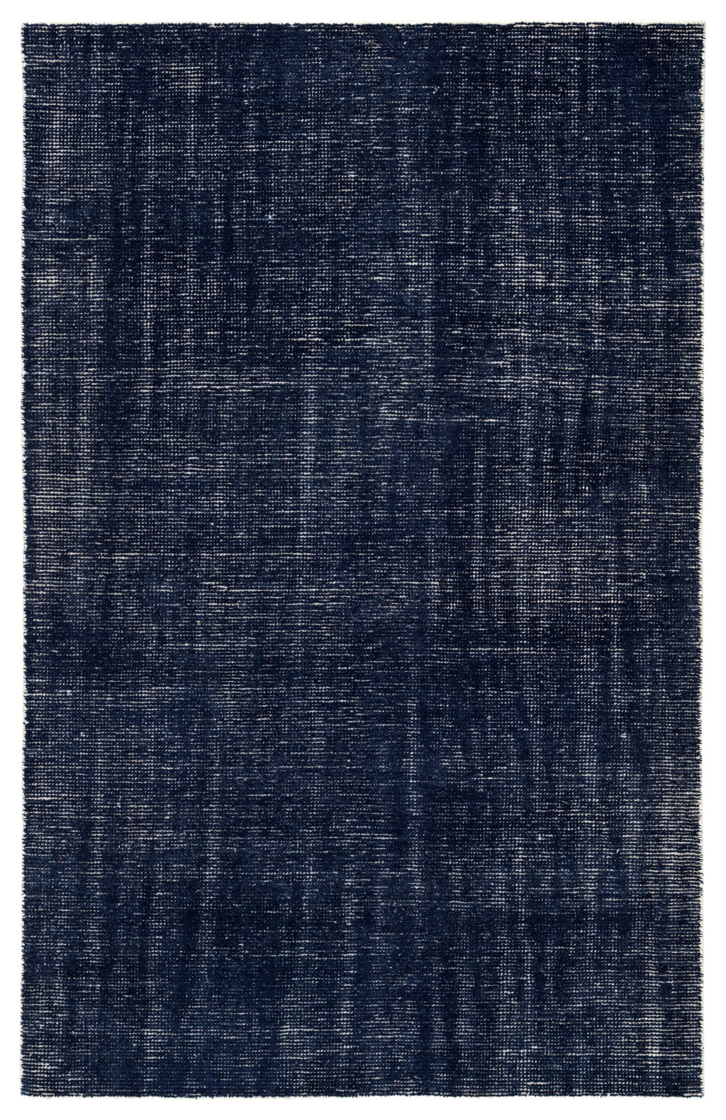 Limon Indoor/ Outdoor Solid Blue & White Area Rug