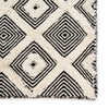 Bosc Indoor/ Outdoor Trellis Ivory & Black Area Rug