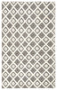 Bosc Indoor/ Outdoor Trellis Ivory & Black Area Rug