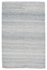 Crispin Indoor/Outdoor Solid Blue & White Rug