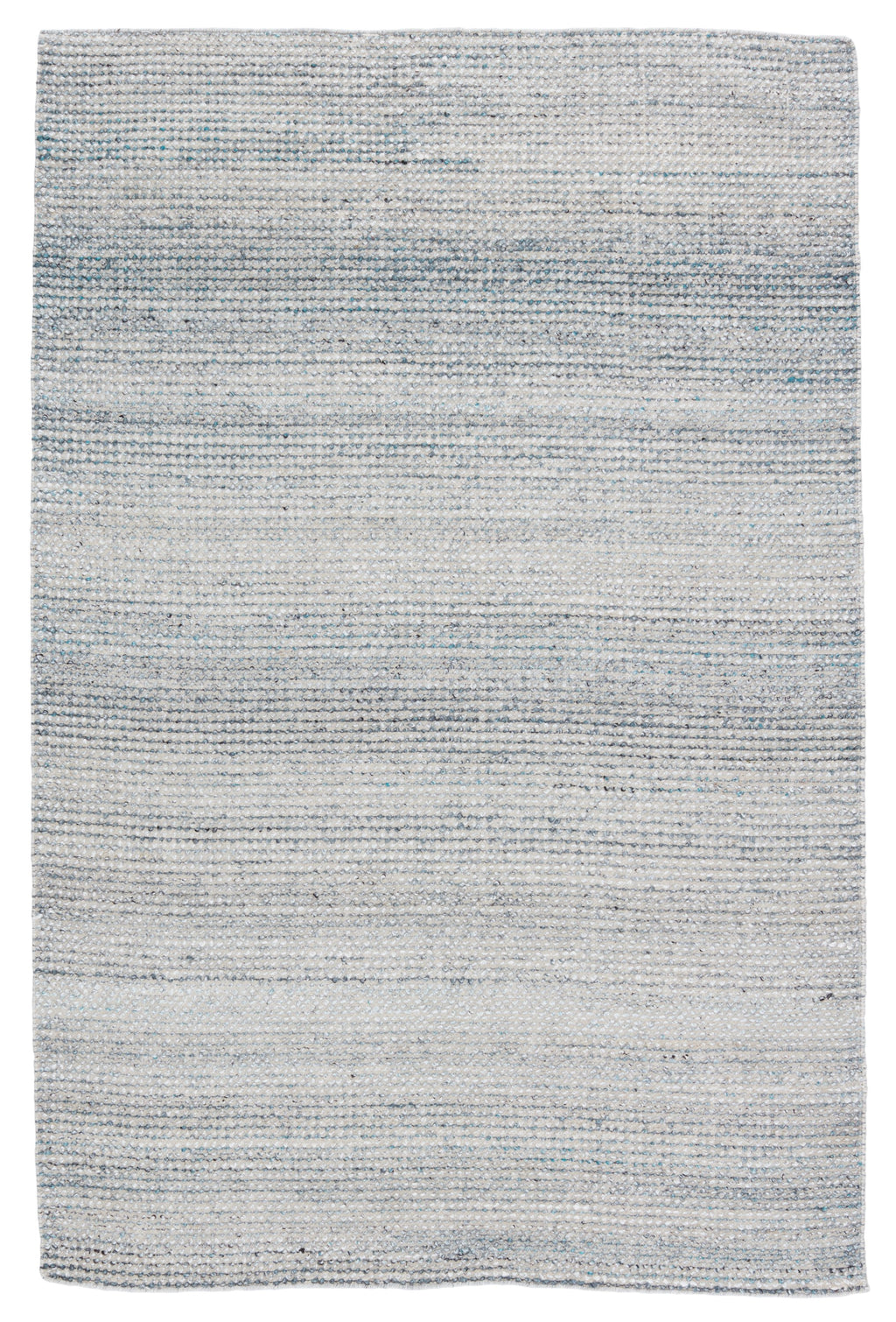 Crispin Indoor/Outdoor Solid Blue & White Rug