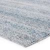 Crispin Indoor/Outdoor Solid Blue & White Rug