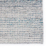 Crispin Indoor/Outdoor Solid Blue & White Rug