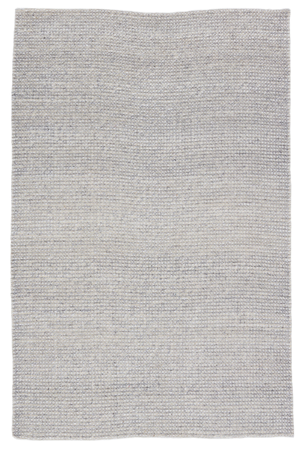 Crispin Indoor/Outdoor Solid Grey & Ivory Rug