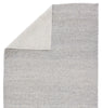 Crispin Indoor/Outdoor Solid Grey & Ivory Rug