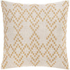 Ryder RDE-001 Woven Pillow in Cream & Wheat by Surya