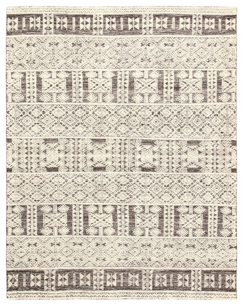 Origins Tribal Rug in After Dark & Whitecap Gray design by Jaipur Living