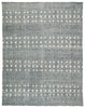 Abelle Hand-Knotted Medallion Teal/ Light Gray Rug by Jaipur Living