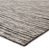 Ramsay Handmade Stripes Dark Gray & Ivory Rug