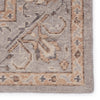 Wyndham Hand-Knotted Trellis Light Grey & Tan Rug by Jaipur Living