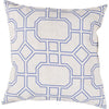 Rain RG-154 Pillow in Dark Blue & Ivory by Surya